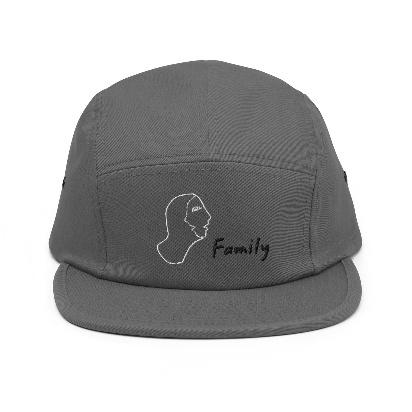 Erik Railton TWO FACE Embroidered 5 Panel hat