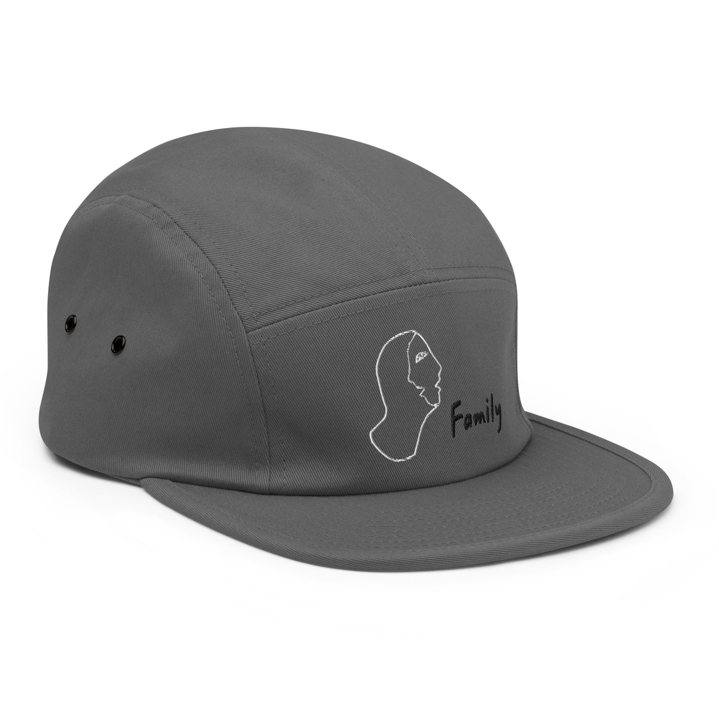 Erik Railton TWO FACE Embroidered 5 Panel hat