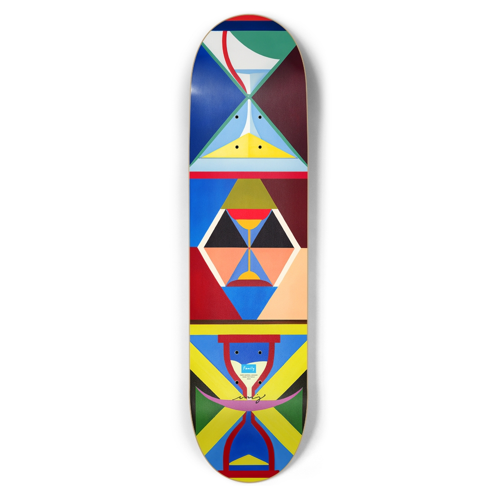 STACKING TIME 8.5 Skateboard Deck