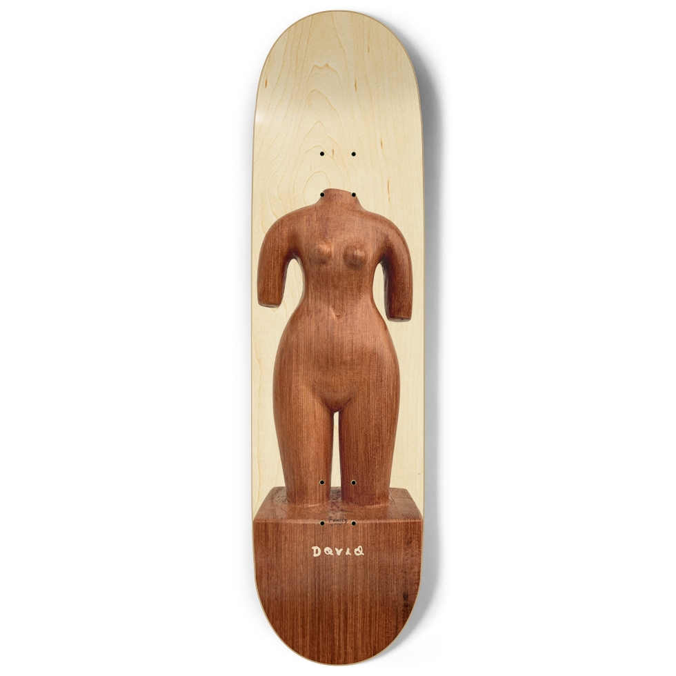 STATUETTE 9.0 OG Popsicle Skateboard Deck by David Wien