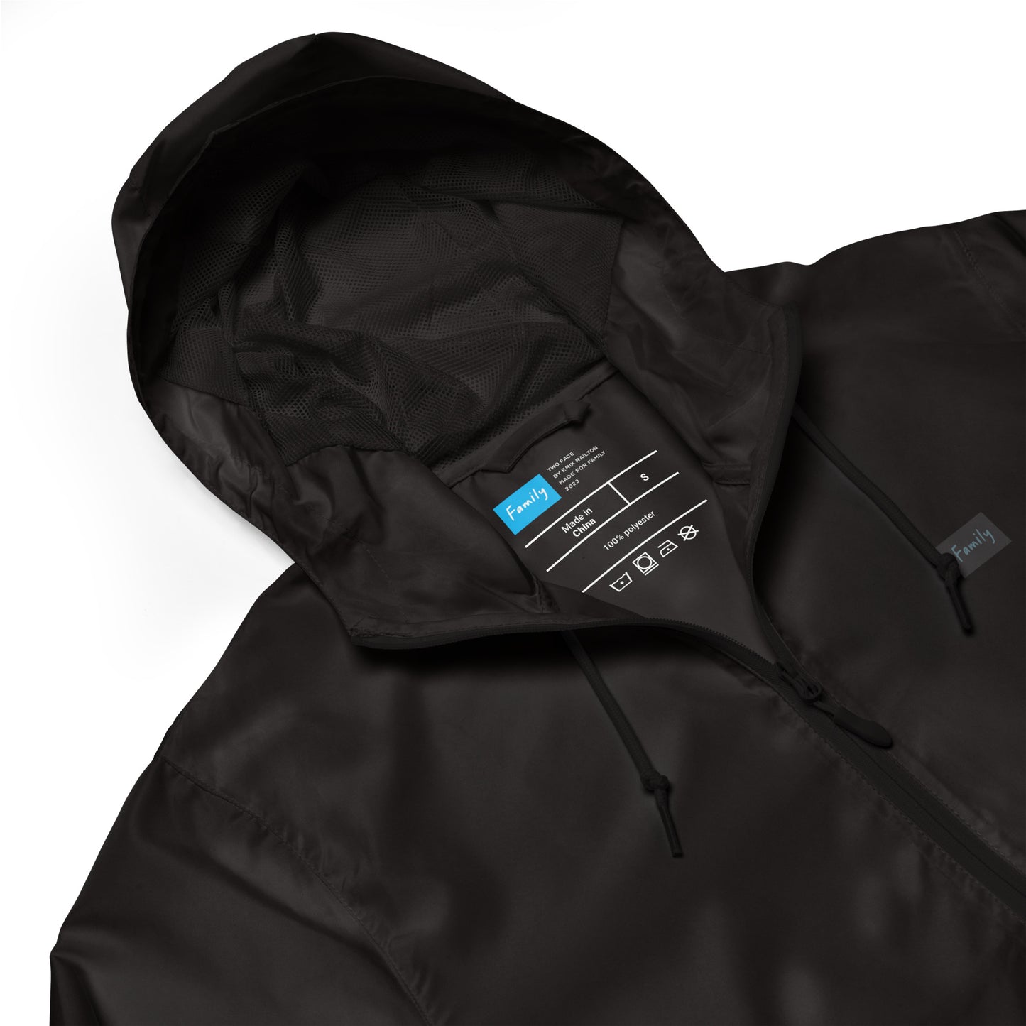 Erik Railton TWO FACE Ultra Lightweight Rain-Resistant Jacket
